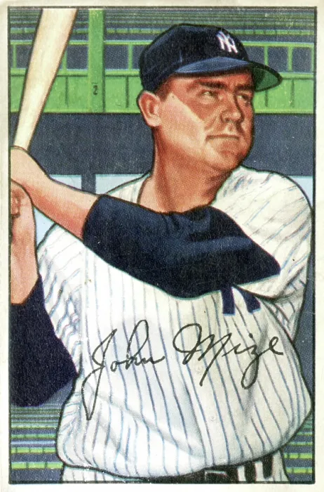 Framed Print : Baseball Card Of Johnny Mize Framed Print : Baseball Card Of Johnny Mize