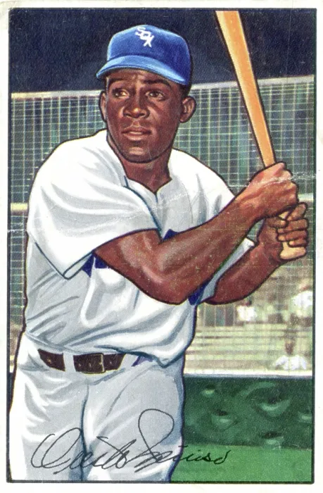 Framed Print : Baseball Card Of Minnie Minoso Framed Print : Baseball Card Of Minnie Minoso