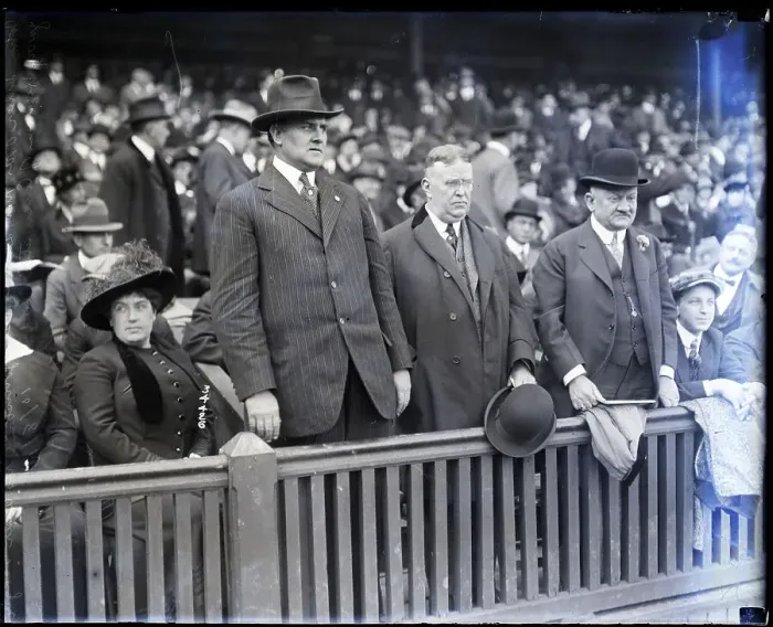 Framed Print : Baseball Executives At 1915 World Series Framed Print : Baseball Executives At 1915 World Series