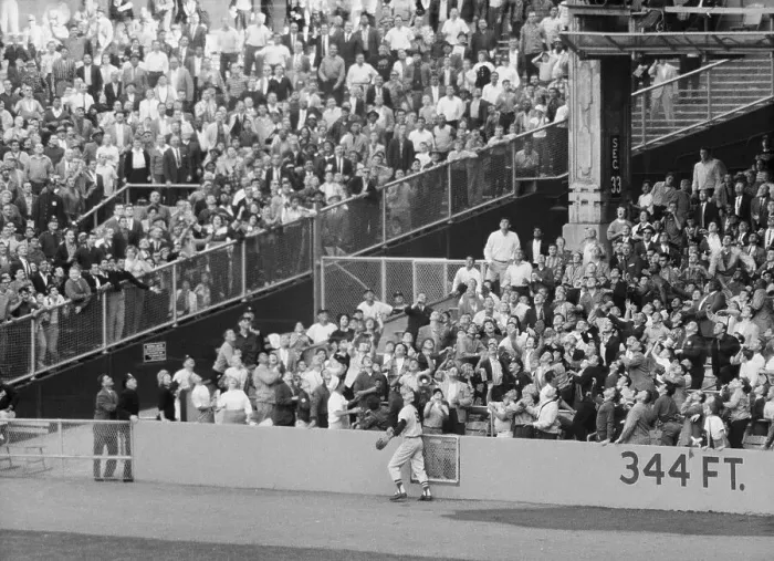 Framed Print : Baseball Fans in Bleachers Framed Print : Baseball Fans in Bleachers