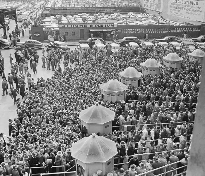 Framed Print : Baseball Fans at Yankee Stadium Framed Print : Baseball Fans at Yankee Stadium