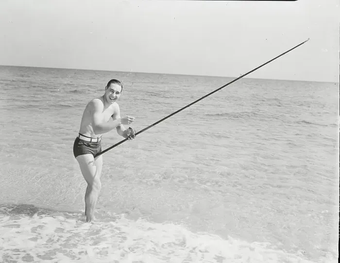 Framed Print : Baseball Favorite Bob Feller on the Beach Framed Print : Baseball Favorite Bob Feller on the Beach