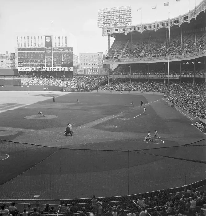 Framed Print : Baseball Game at Yankee Stadium Framed Print : Baseball Game at Yankee Stadium