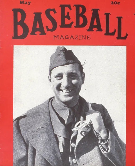 Framed Print : Baseball Magazine Cover With Hank Greenberg Framed Print : Baseball Magazine Cover With Hank Greenberg