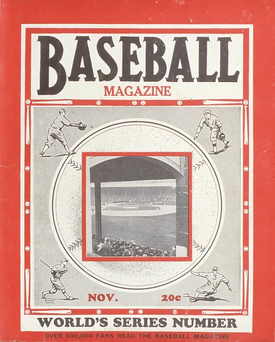 Framed Print : Baseball Magazine Cover With On-Field Action Framed Print : Baseball Magazine Cover With On-Field Action