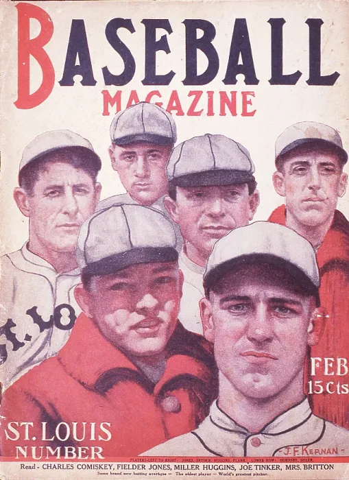 Framed Print : Baseball Magazine Cover With St Louis Browns Framed Print : Baseball Magazine Cover With St Louis Browns