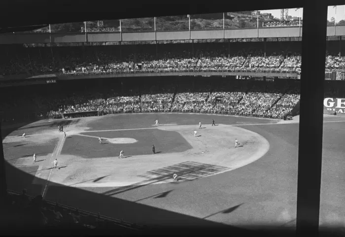 Framed Print : Baseball match on stadium Framed Print : Baseball match on stadium