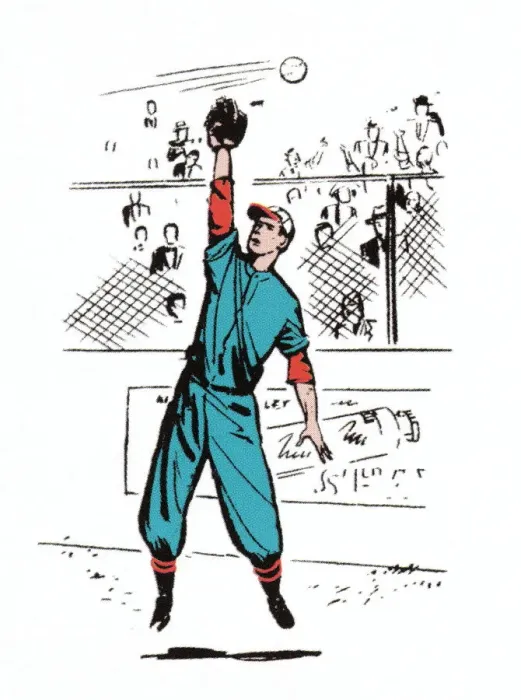Framed Print : Baseball Player