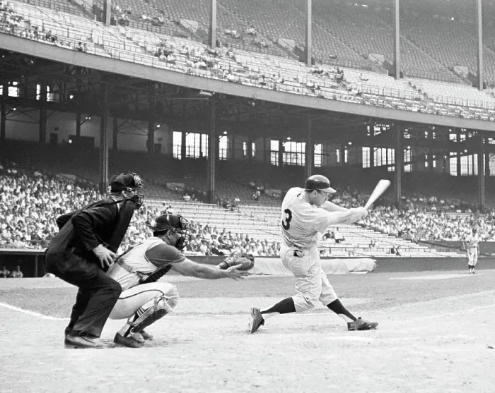 Framed Print : Baseball Player Harmon Killebrew Batting During Game Framed Print : Baseball Player Harmon Killebrew Batting During Game