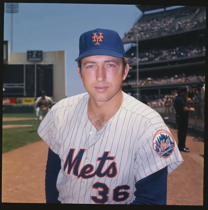 Framed Print : Baseball Player Jerry Koosman Posing on Field Framed Print : Baseball Player Jerry Koosman Posing on Field