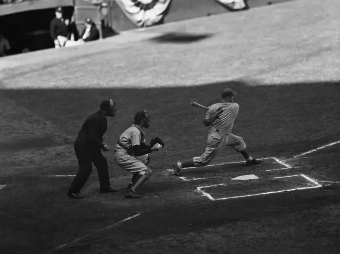 Framed Print : Baseball Player At Plate After Swinging Framed Print : Baseball Player At Plate After Swinging