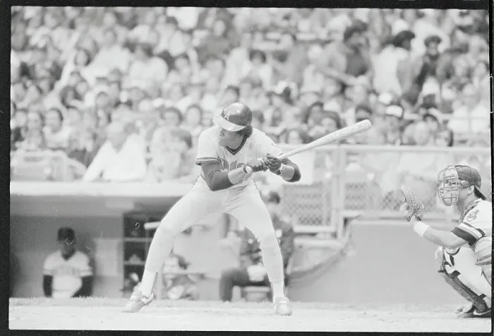 Framed Print : Baseball Player Rod Carew In Action Framed Print : Baseball Player Rod Carew In Action