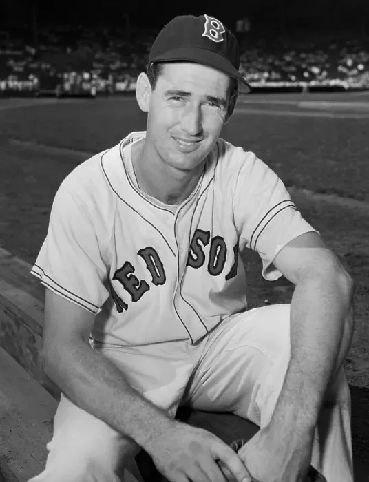 Framed Print : Baseball Player Ted Williams