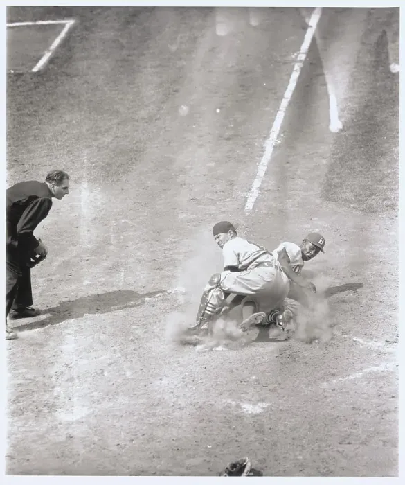 Framed Print : Baseball Players in Action Framed Print : Baseball Players in Action