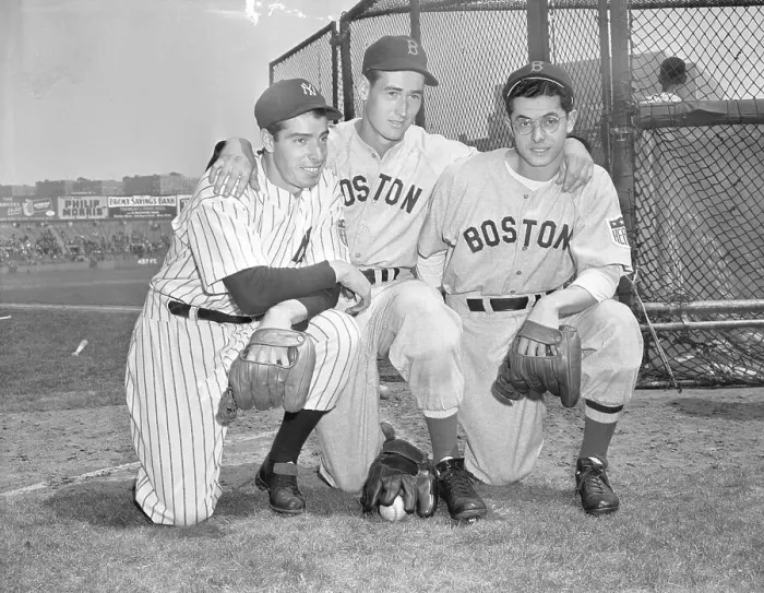 Framed Print : Baseball Players; Pose Before Game Framed Print : Baseball Players; Pose Before Game