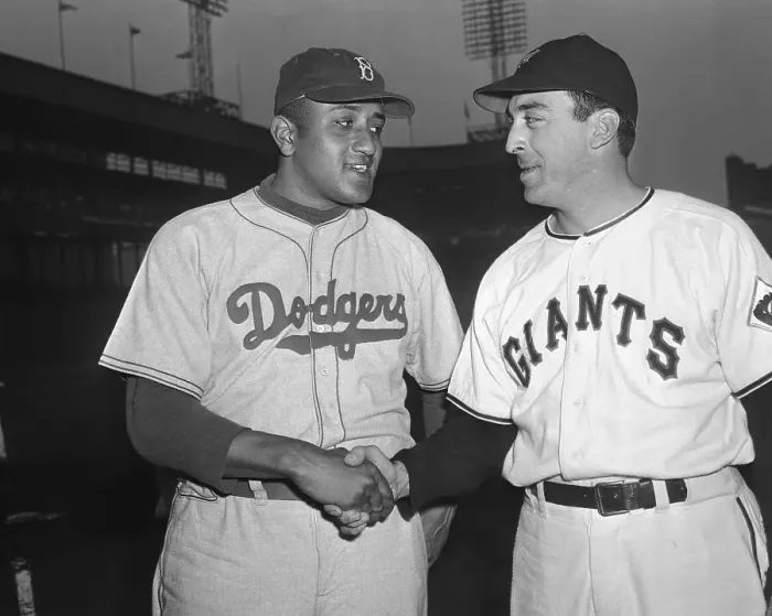 Framed Print : Baseball Players Shaking Hands Before Game Framed Print : Baseball Players Shaking Hands Before Game