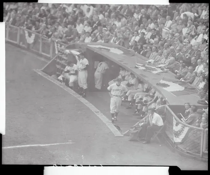 Framed Print : Baseball Players Standing in the Dugout Framed Print : Baseball Players Standing in the Dugout