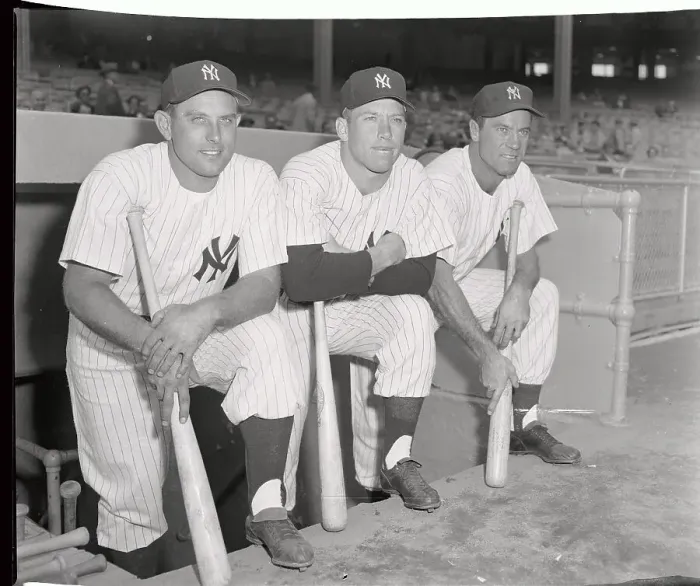 Framed Print : Baseball Players on Step of Dugout Framed Print : Baseball Players on Step of Dugout