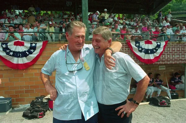 Ted Williams and Carl Yastrzemski Print. Art Prints, Posters & Puzzles from  Fine Art Storehouse