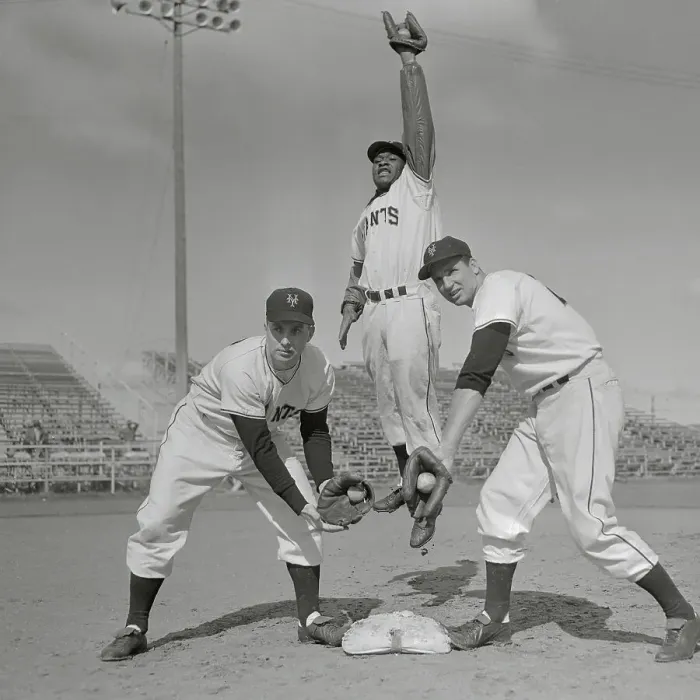Framed Print : Baseball Players Working out on Field Framed Print : Baseball Players Working out on Field