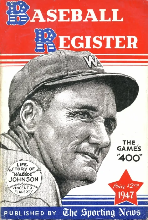 Framed Print : Baseball Register 1947 Framed Print : Baseball Register 1947