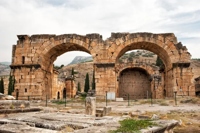 Framed Print : Basilica bath Hierapolis Framed Print : Basilica bath Hierapolis