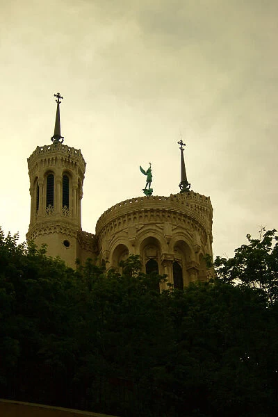 Basilica Notre-Dame de Fourviere, UNESCO World Heritage Site, Lyon, Rhone, France, Europe