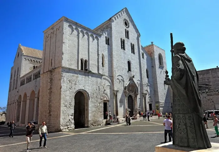 Framed Print : Basilica of San Nicola, Basilica of St. Nicholas of Myra, Bari, Puglia, Italy Framed Print : Basilica of San Nicola, Basilica of St. Nicholas of Myra, Bari, Puglia, Italy