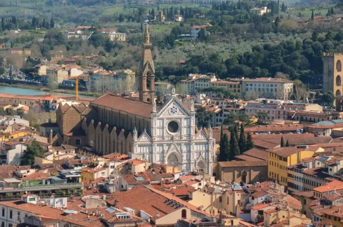 Framed Print : Basilica Santa Croce, Florence, Italy Framed Print : Basilica Santa Croce, Florence, Italy