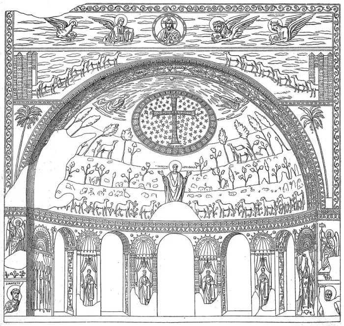 Framed Print : Basilica of SantaApollinare in Classe, Ravenna, Italy Framed Print : Basilica of SantaApollinare in Classe, Ravenna, Italy