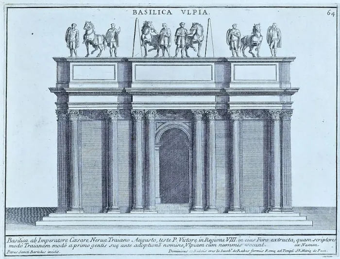 Framed Print : Basilica Ulpia, The basilica was built together with the other buildings of the forum between 107 and 113 under Emperor Trajan, historical Rome, Italy, 1625, Rome, digital reproduction of an 18th century original, original date not known Framed Print : Basilica Ulpia, The basilica was built together with the other buildings of the forum between 107 and 113 under Emperor Trajan, historical Rome, Italy, 1625, Rome, digital reproduction of an 18th century original, original date not known