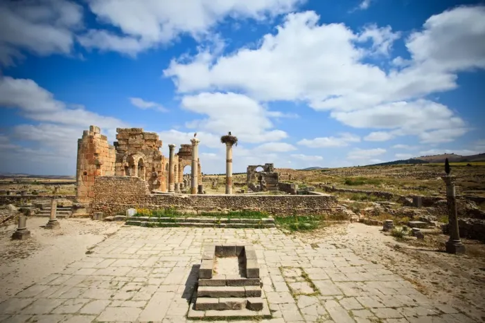 Framed Print : Basilica at Volubilis Framed Print : Basilica at Volubilis