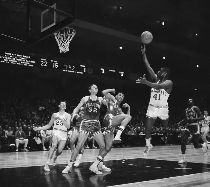 Framed Print : Basketball Action As Player Scores Framed Print : Basketball Action As Player Scores