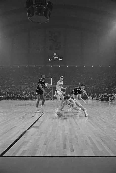 Framed Print : Basketball Game in Action Framed Print : Basketball Game in Action