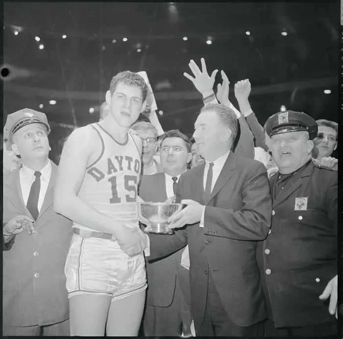 Framed Print : Basketball Player Receiving Trophy Framed Print : Basketball Player Receiving Trophy
