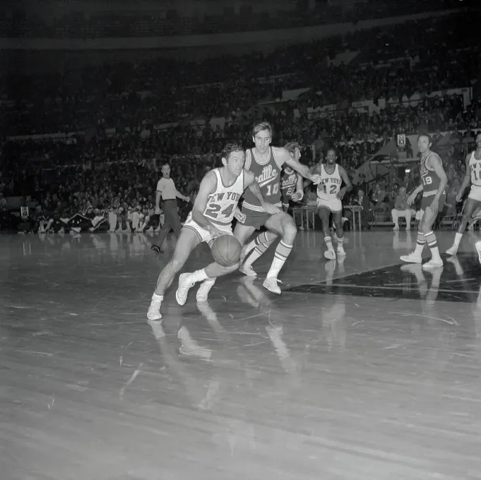 Framed Print : Basketball Players in Action