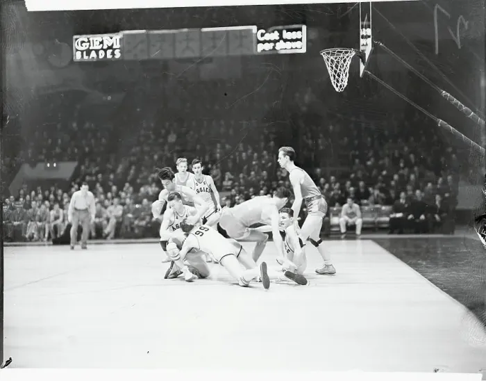 Framed Print : Basketball Scrimmage Framed Print : Basketball Scrimmage