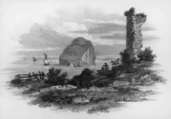 Framed Print : The Bass Rock