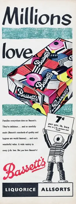 Framed Print : Bassett's Liquorice Allsorts Framed Print : Bassett's Liquorice Allsorts