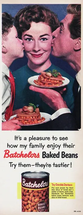 Framed Print : Batchelors Baked Beans Framed Print : Batchelors Baked Beans