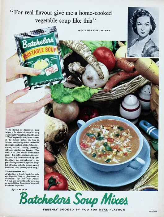 Framed Print : Batchelors Soup Mixes Framed Print : Batchelors Soup Mixes