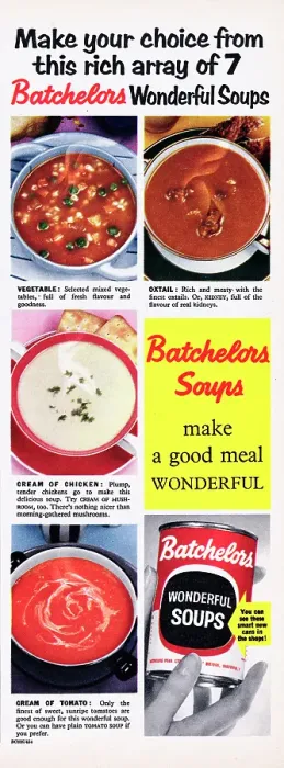 Framed Print : Batchelors Soups Framed Print : Batchelors Soups