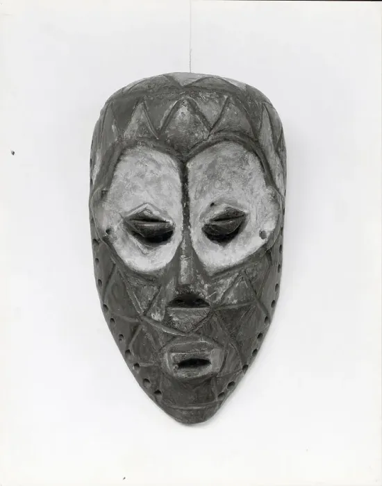 Framed Print : Bateke Circumcision Mask Framed Print : Bateke Circumcision Mask