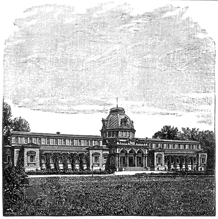 Framed Print : Bath House in Margaret Island, Budapest, Hungary Framed Print : Bath House in Margaret Island, Budapest, Hungary