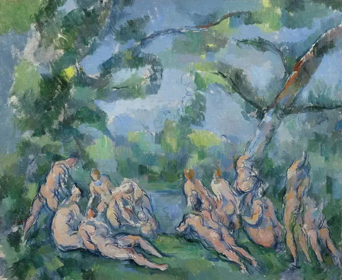 Framed Print : The Bathers