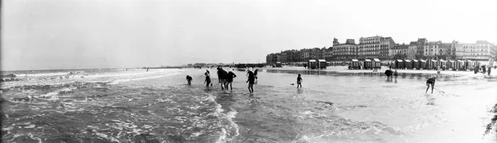Framed Print : Bathers At Heyst Framed Print : Bathers At Heyst