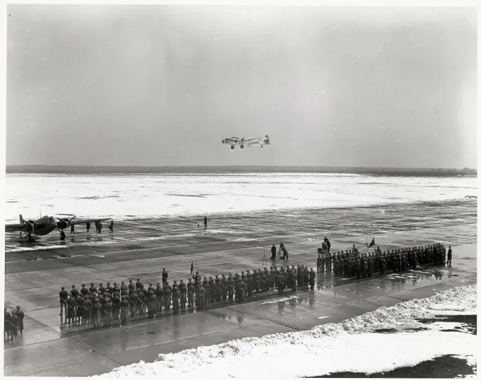 Framed Print : Battalion Of Soldiers Welcome New Boeing Framed Print : Battalion Of Soldiers Welcome New Boeing