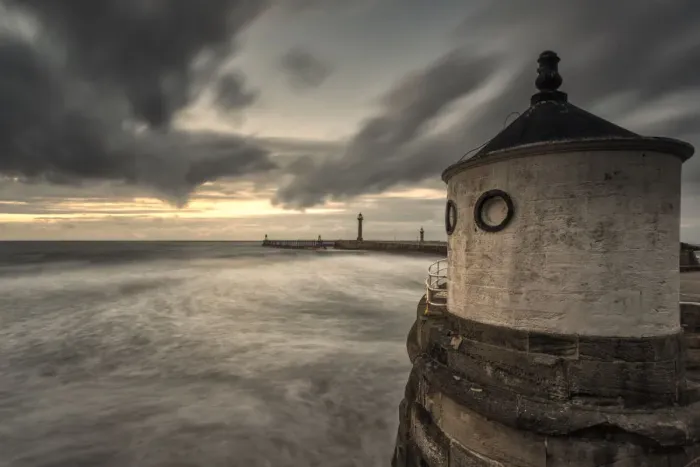 Framed Print : Battery Parade, Whitby Framed Print : Battery Parade, Whitby