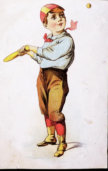Framed Print : Batting Baseball Boy VTC