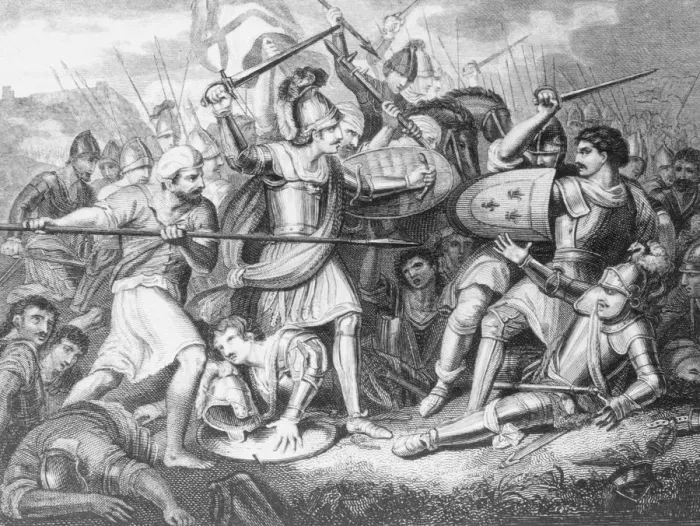 Framed Print : Battle Of Agincourt Framed Print : Battle Of Agincourt